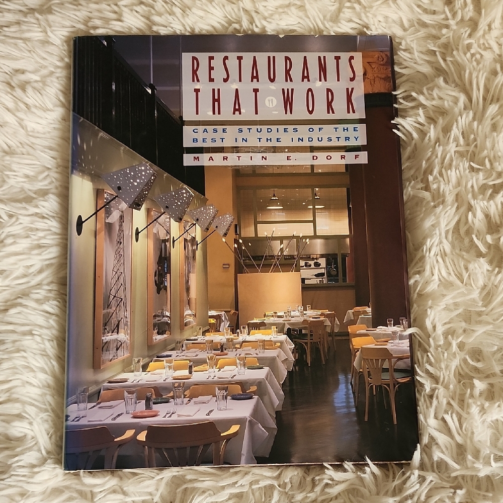 Restaurants That Work Hardcover Book by Martin E Dorf